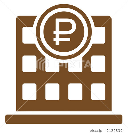 Rouble Bank Office Icon 21223394