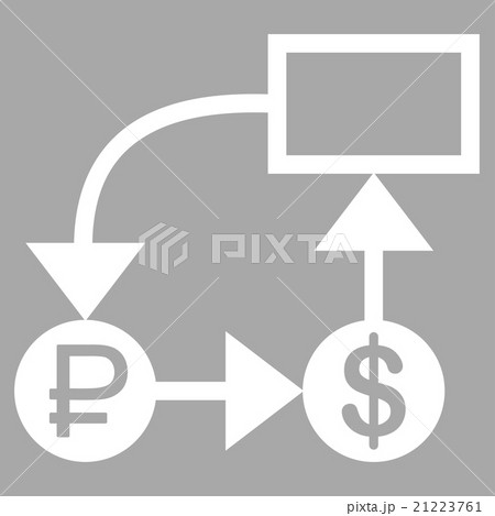 Rouble And Dollar Scheme Icon 21223761