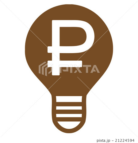 Rouble Bulb Icon Rouble Bulb Icon 21224594