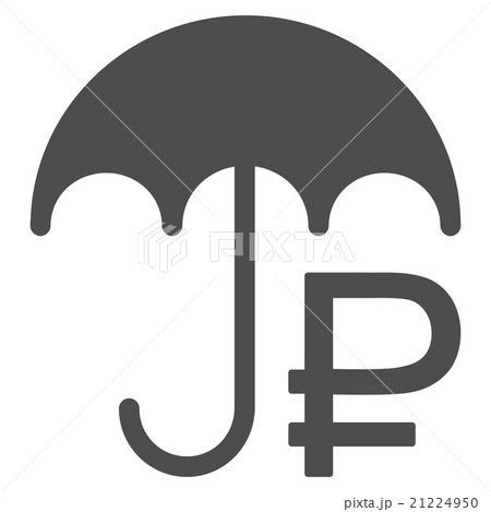 Rouble Umbrella Icon 21224950