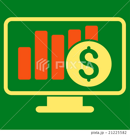 Stock Market Monitoring Icon 21225582