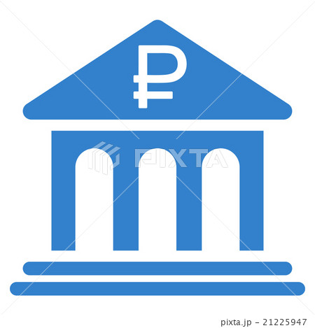 Rouble Bank Building Icon Rouble Bank Building Icon 21225947
