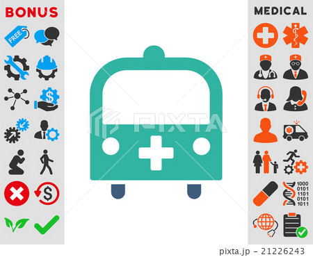 Medical Bus Icon 21226243