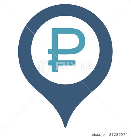 Rouble Bank Marker Icon Rouble Bank Marker Icon 21226574