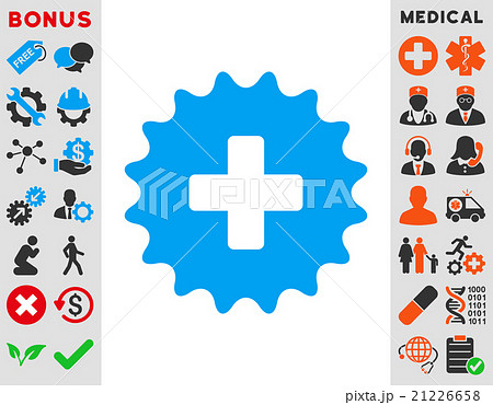 Plus Stamp Icon 21226658