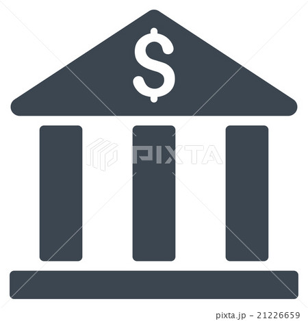 Bank Building Icon 21226659