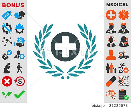 Health Care Embleme Icon 21226678