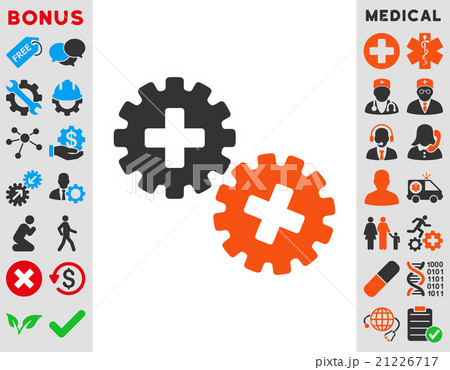 Medical Gears Icon 21226717