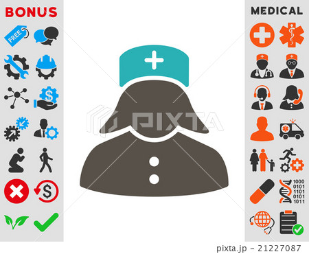 Nurse Flat Icon 21227087