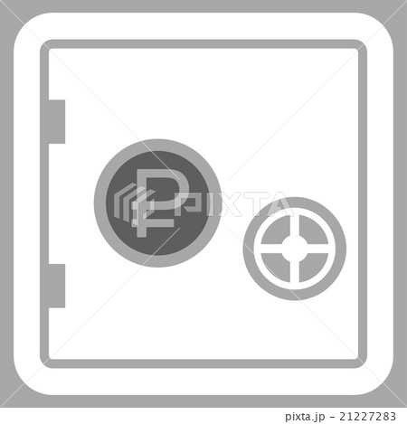Rouble Bank Safe Icon Rouble Bank Safe Icon 21227283