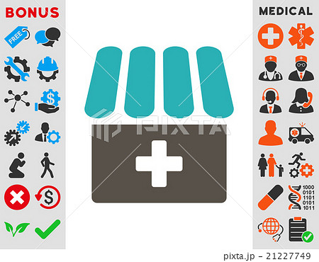 Drugstore Flat Icon 21227749