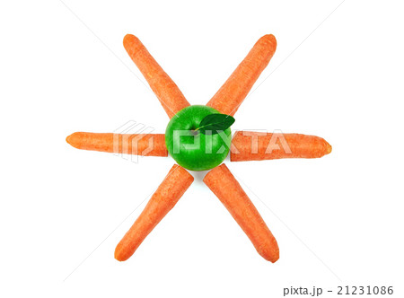 Fresh Apple and Carrots Fresh Apple and Carrots 21231086
