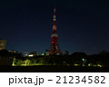 東京タワー　ライトアダウン　消灯 21234582