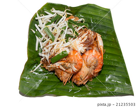 shrimp nad crab with Pad-Thai shrimp nad crab with Pad-Thai 21235503
