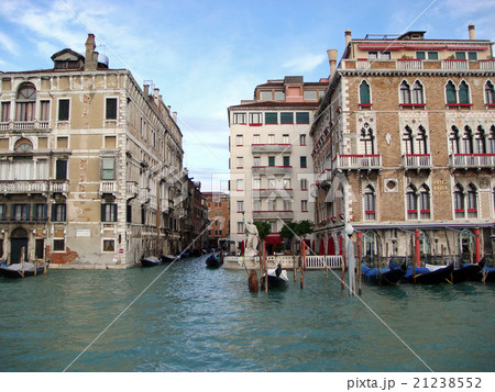 ヴェネチア イタリア 水の路地 ヴェネチア イタリア 水の路地 21238552