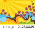 ポップな春のイラスト : pop spring 03 21238889