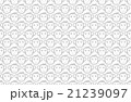 猿柄パターン（モノクロ） 21239097