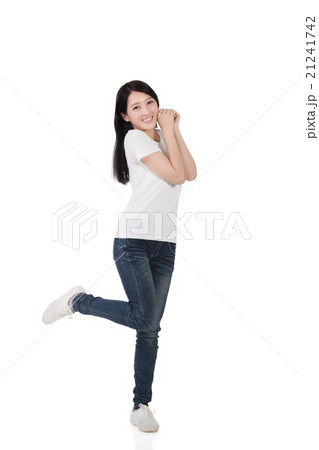 Cheerful Asian woman 21241742