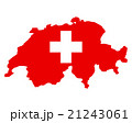 Map and flag of Switzerland 21243061
