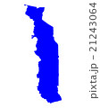 Map of Togo 21243064