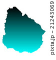 Map of Uruguay 21243069