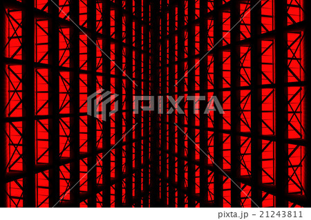 Metal design of an interior in a modern building Metal design of an interior in a modern building 21243811