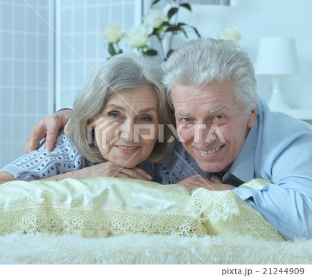 Happy senior couple Happy senior couple 21244909