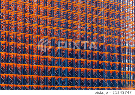 Metal construction on the sky background Metal construction on the sky background 21245747
