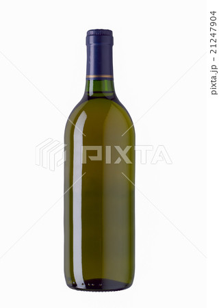 Wine bottle isolated on white 21247904