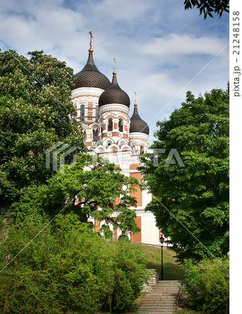 View to Alexander Nevsky cathedral 21248158