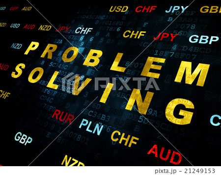 Business concept: Problem Solving on Digital 21249153