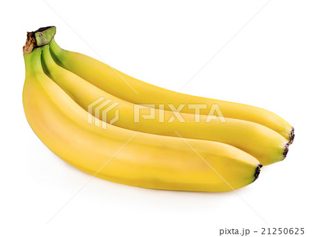 Bunch of bananas isolated on white 21250625