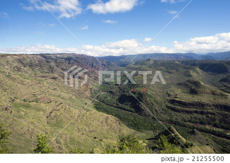 ハナペペヴァレー展望台、カウアイ島、ハワイ ハナペペヴァレー展望台、カウアイ島、ハワイ 21255500
