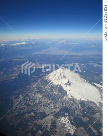 上空から見た富士山 21255853