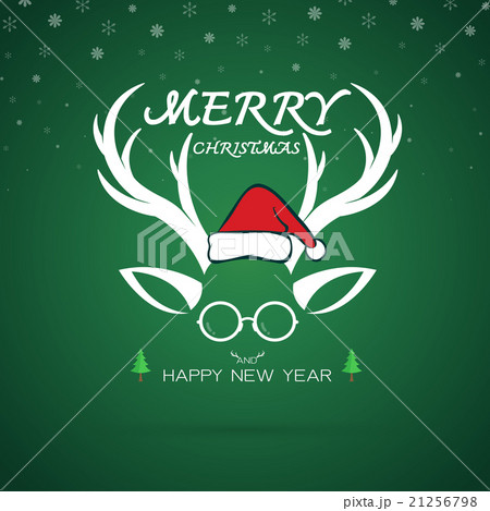 Vector image of an christmas greeting card. Vector image of an christmas greeting card. 21256798