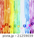 Abstract watercolor background with rainbow tulips 21259039