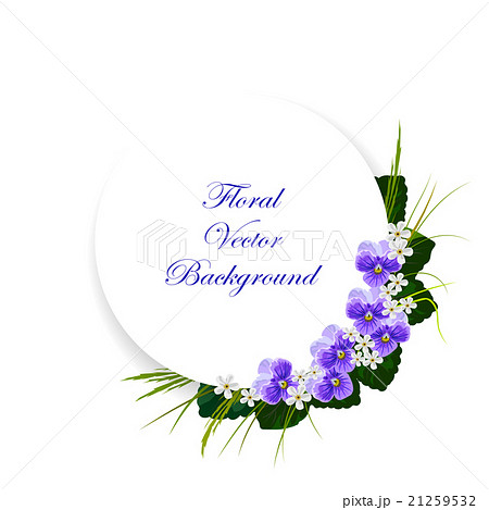 Floral vector background. 21259532