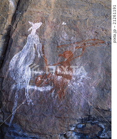 ノーランジー・ロックのアボリジニの岩壁画 ノーランジー・ロックのアボリジニの岩壁画 21261191