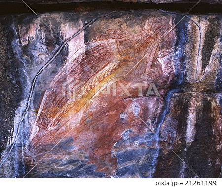 アボリジニの岩壁画 アボリジニの岩壁画 21261199