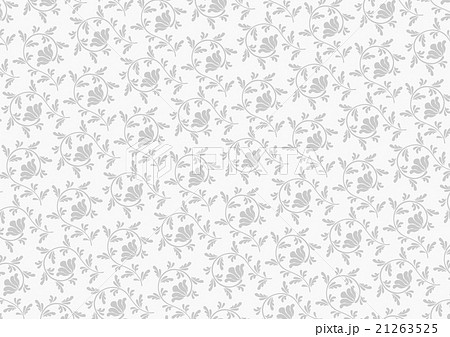 アラベスク模様 背景 イラスト グレーのイラスト素材