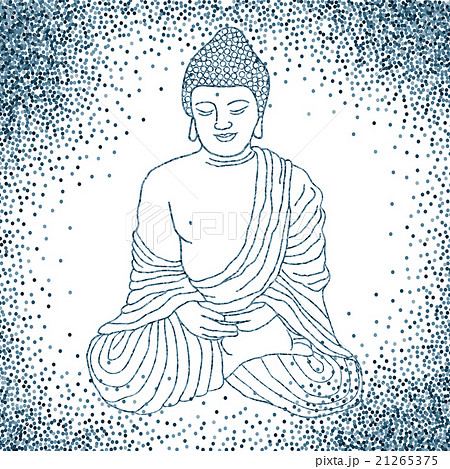 BUDDHA DOODLE - doodle - Paintings & Prints, Religion, Philosophy, &  Astrology, Buddhism - ArtPal