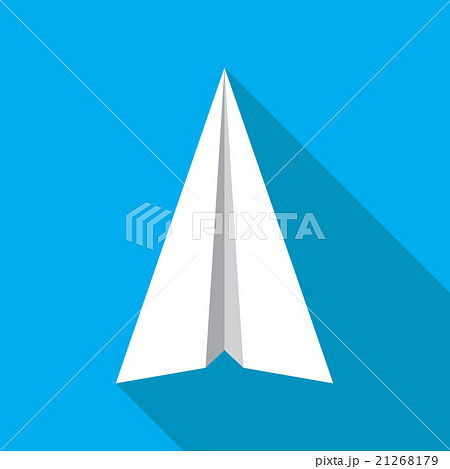Paper Plane Flat Icon. Origami Airplane symbol. Paper Plane Flat Icon. Origami Airplane symbol. 21268179