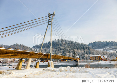 Winter Landscape In Pieniny Mountains, Poland 21269394