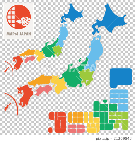 Map of Japan  21269843