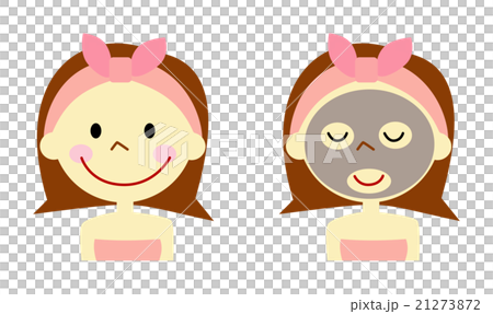 A woman packing mud A woman packing mud 21273872