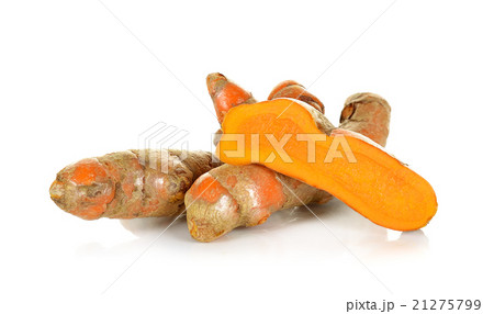 Turmeric isolated on the white background 21275799