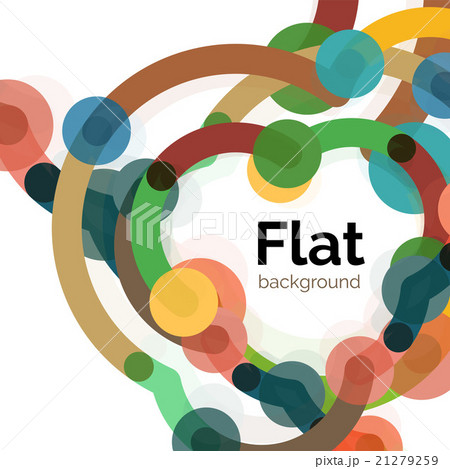 Geometric swirl and circle lines abstract Geometric swirl and circle lines abstract 21279259