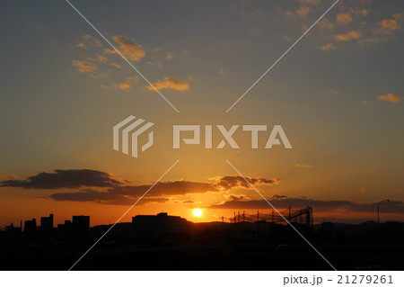 夕日 夕日 21279261