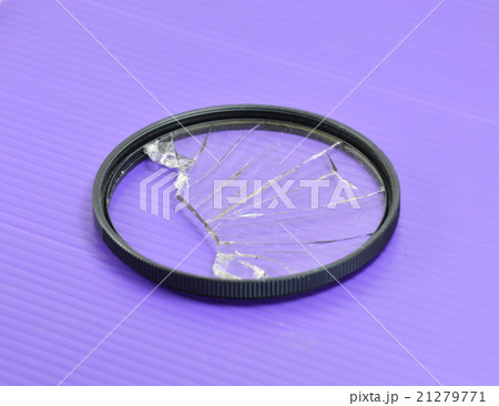 camera filter cracking on purple board 21279771
