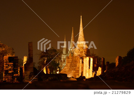 ワット・プラ・シーサンペットのライトアップ 21279829